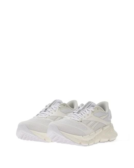 Reebok White Floatzig 2 Sneakers for men