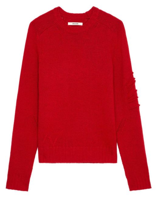 Zadig Voltaire Jordan Arrow Trui in het Rood voor heren Lyst NL