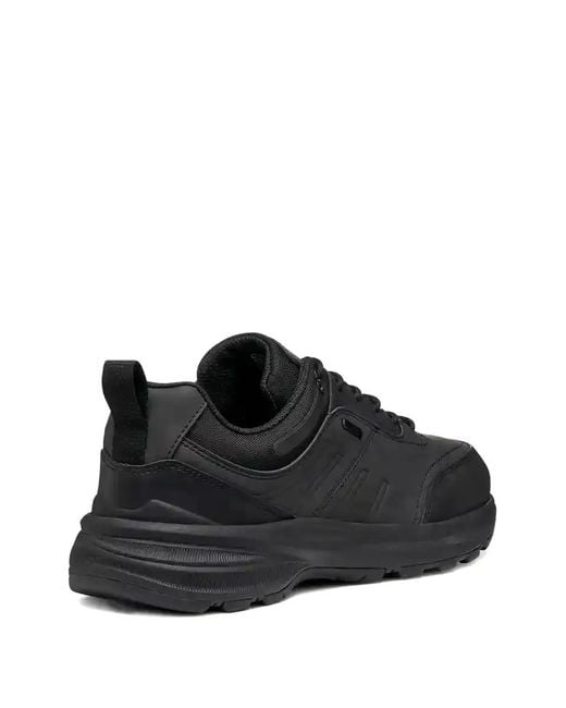 Geox Black Senales Abx Sneakers for men