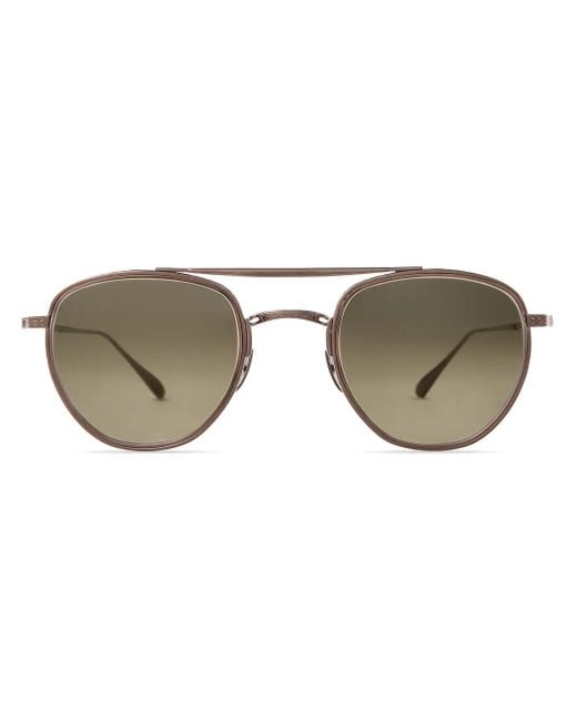 Mr. Leight Gray Roku Sonnenbrille