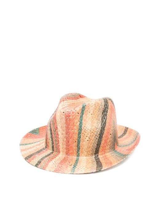 Paul Smith Pink Gestreifte Mütze
