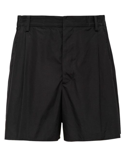 Prada Hoch sitzende Shorts in Black für Herren