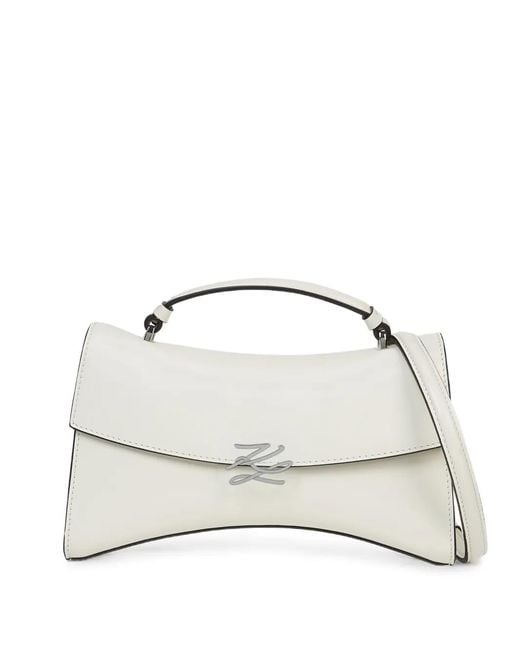 Karl Lagerfeld White Sac À Main K/Autograph