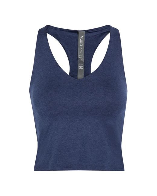 vuori Blue Halo 2.0 Racerback Tank Top