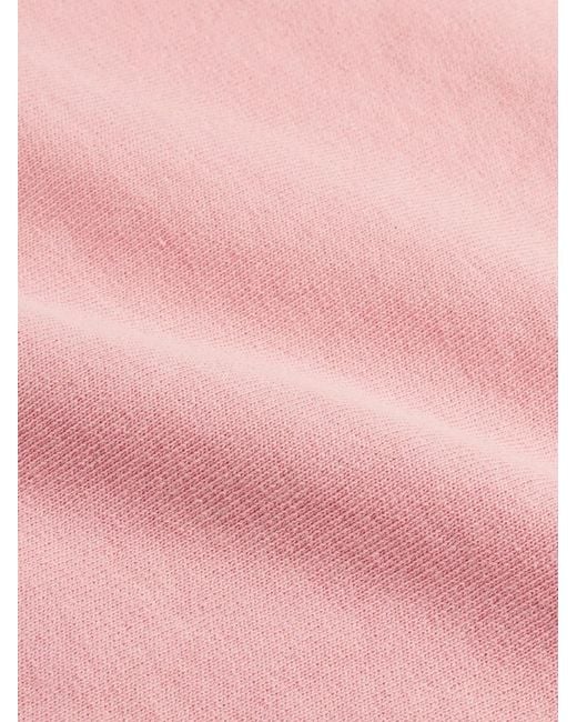 Sporty & Rich Pink Gymnastics Logo-Print Sweatshirt