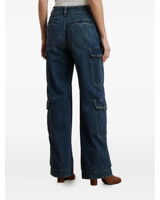 Ralph Lauren Blue Cargo-Pocket Jeans