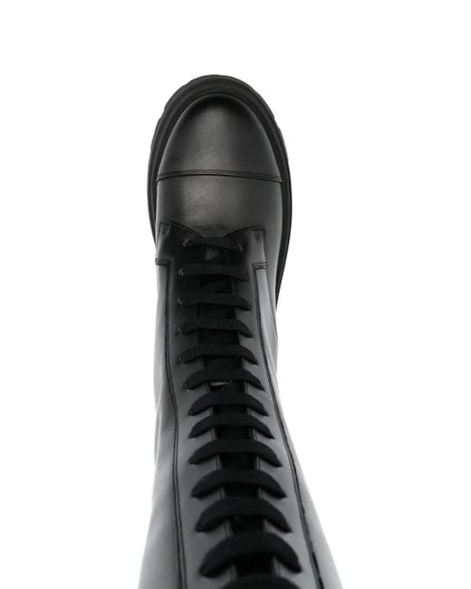 Fabiana Filippi Black Leather Ankle Boots