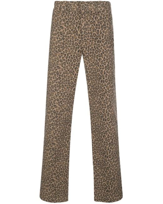 Opening Ceremony Brown X Dickies 1922 Leopard Print Trousers