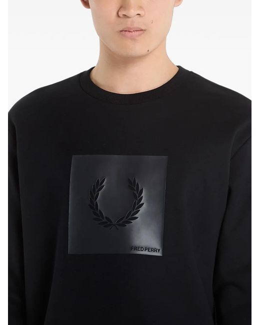 Fred Perry Black Box-Graphic Sweatshirt for men