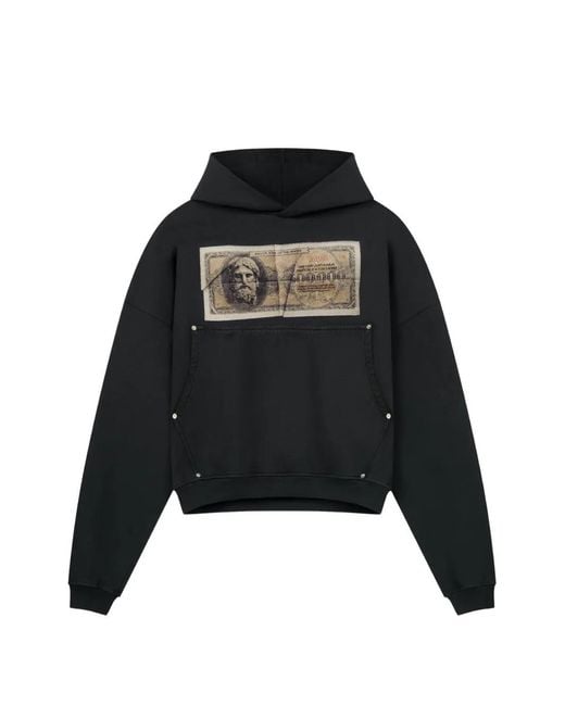 ROUGH Drachmes Hoodie in het Black