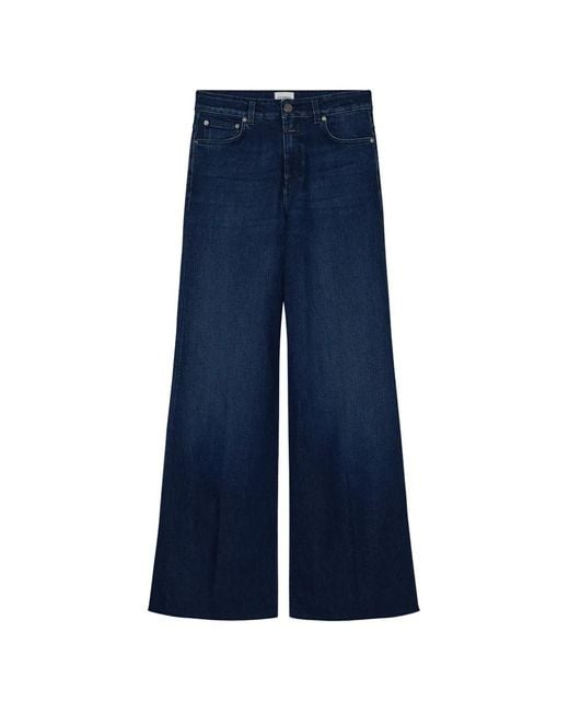 Vaqueros Anchos Closed de color Blue