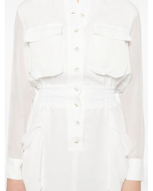 Pinko White 'Benvenuto' Dress