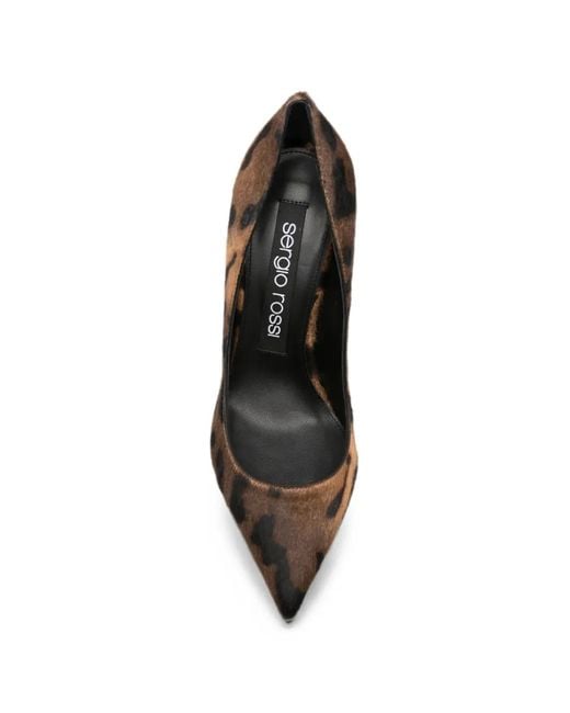 Sergio Rossi White Godiva Pointed-Toe Pumps