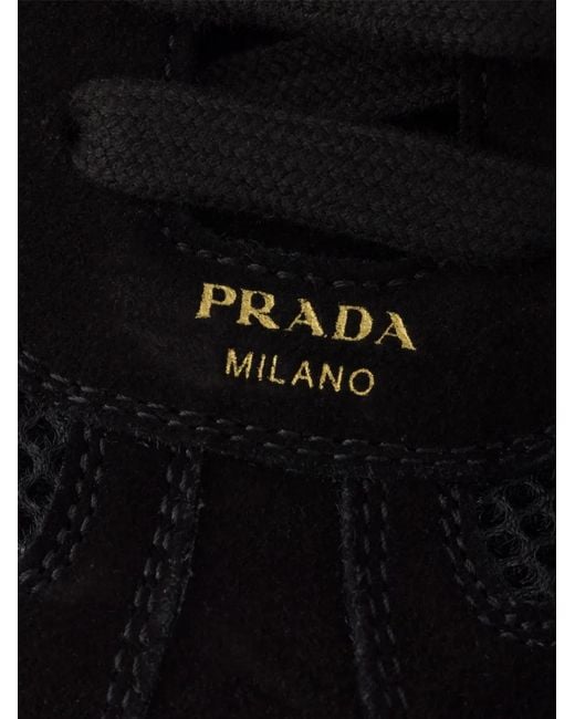 Prada Black Montecarlo Re-Edition 2005 Sneakers