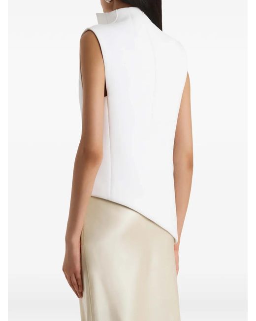 Khaite White "Von" Top