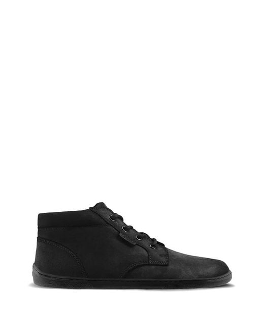Be Lenka Black Lace-Up Suede Sneakers