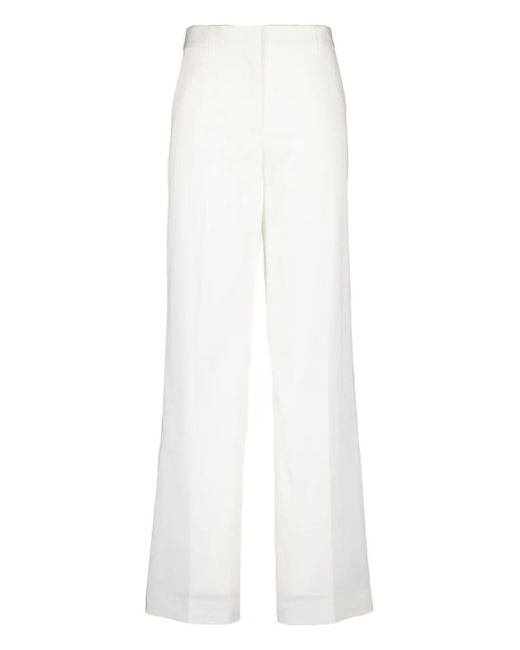 Matteau Twill Pantalon in het White