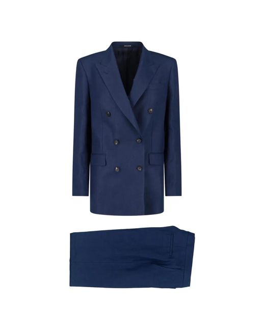 Tagliatore Blue Jasmine Double-Breasted Suit