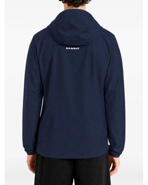 Mammut Granite So Softshell Jack in het Blue voor heren