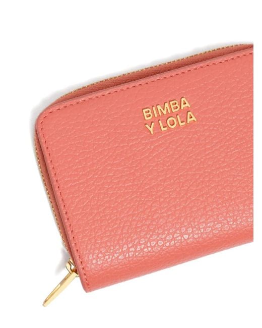 Bimba Y Lola ファスナー財布 Pink