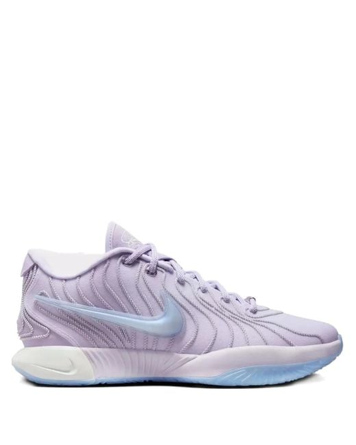 Nike Purple Lebron 21 Hi-Top Sneakers for men