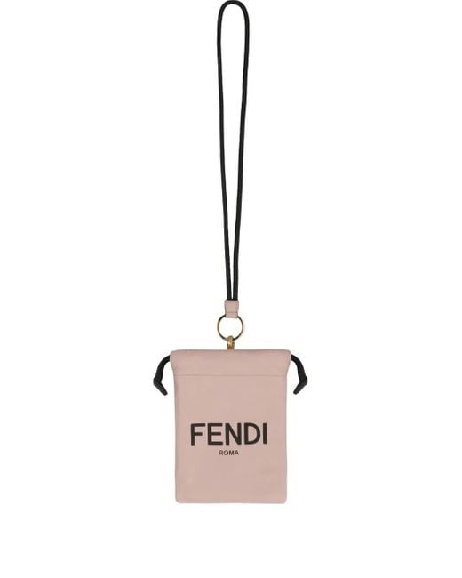 Clutch di Fendi in Pink