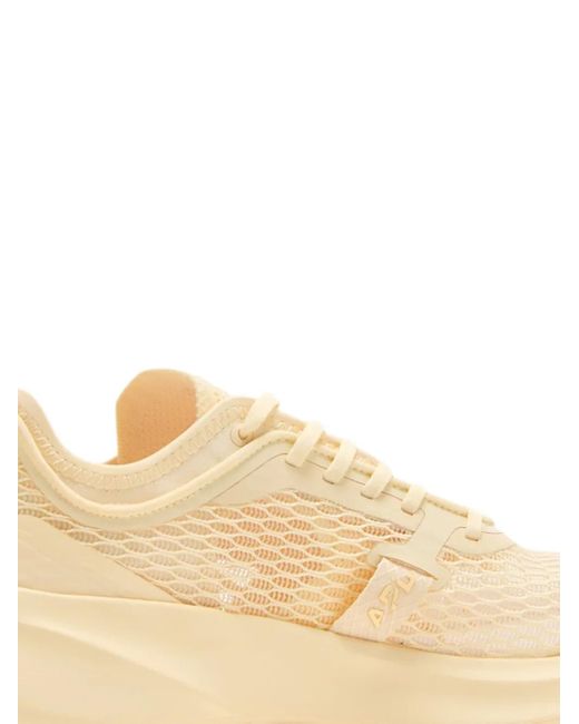 Athletic Propulsion Labs Natural Mesh-Panelled Lace-Up Sneakers