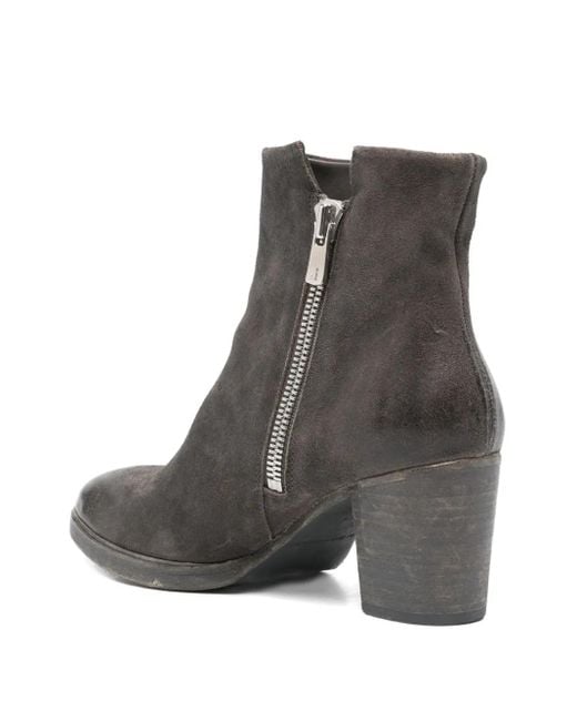 The Last Conspiracy Brown 70Mm Zip-Detail Boots
