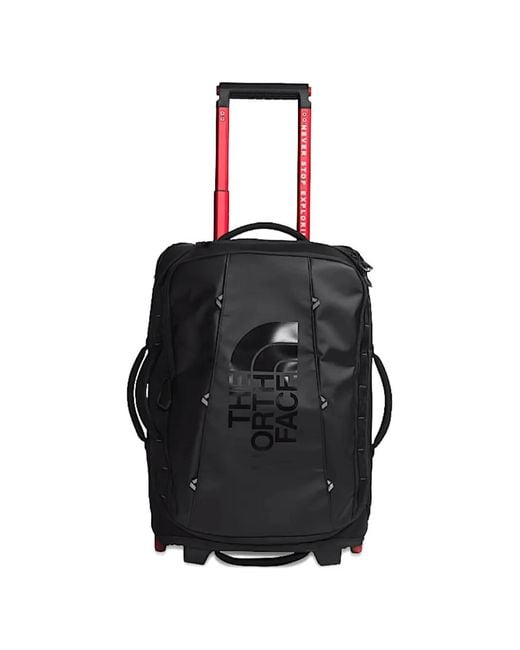 The North Face Black Base Camp Rolling Thunder 22" Wheeled Luggage for men