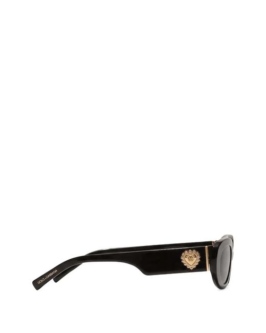 Dolce & Gabbana Gray Devotion Sunglasses