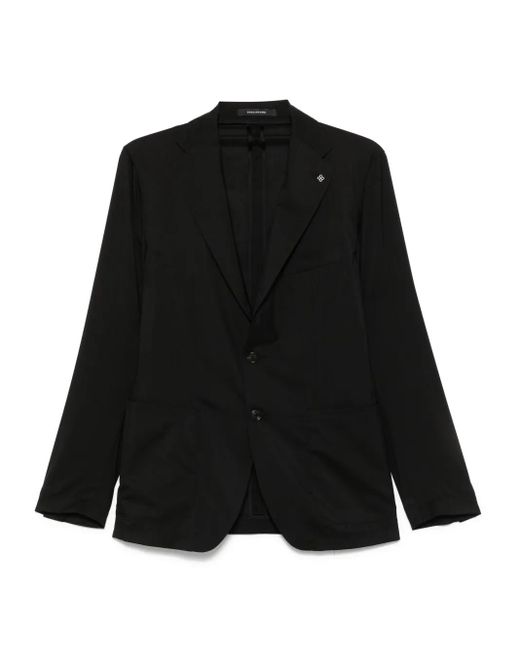 メンズ Tagliatore シングルジャケット Black