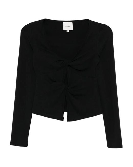 Reformation Black Silas Top