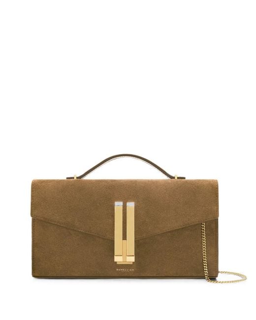 DeMellier London Brown Vancouver Suede Tote Bag