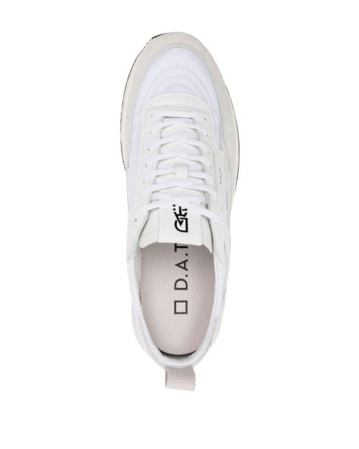 Date Kdue Sneakers Met Vlakken in het White voor heren