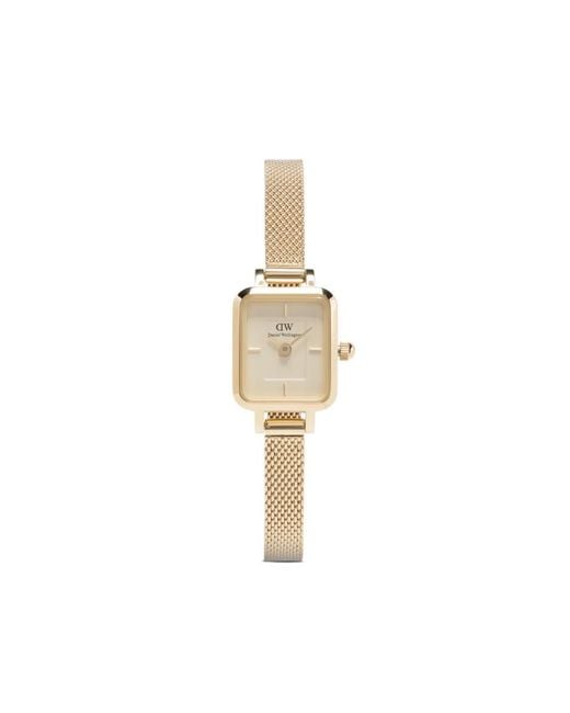 Daniel Wellington White Quadro Mini 19Mm