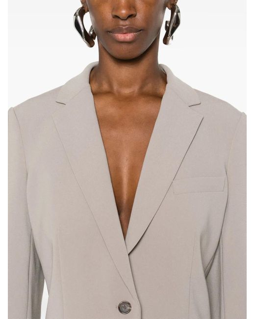 Theory Gray Staple Blazer