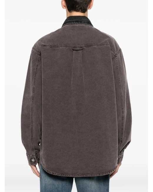Carhartt Brown Veste À Poches Multiples for men