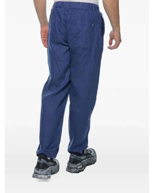 Ecoalf Blue Ethiwin Trousers for men