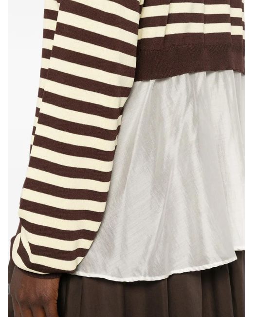 ViCOLO Black Striped Cardigan