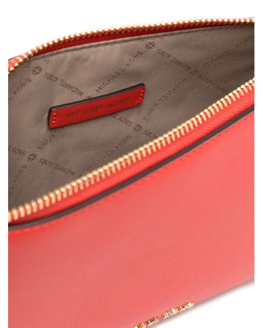 Bolso de hombro con correa ajustable Michael Kors de color Red