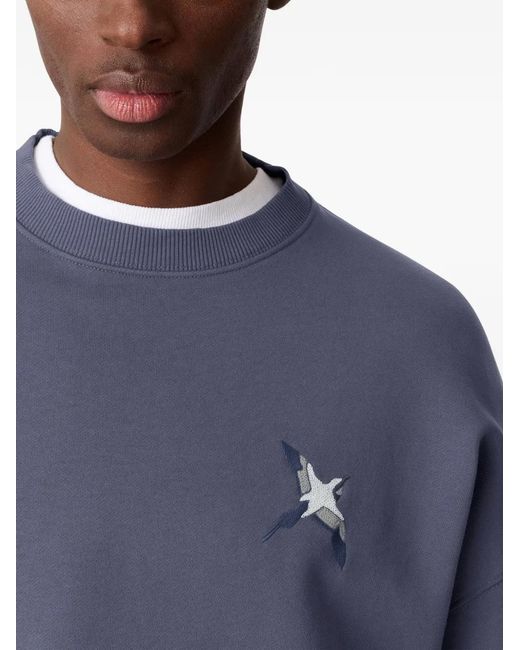 Axel Arigato Blue Micro Bee Bird Sweatshirt for men
