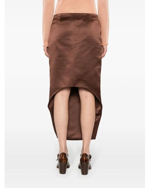 Gonna Lunga di Givenchy in Brown