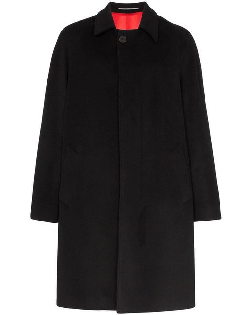 Coat Lined Single Breasted Lined Breasted Givenchy Single XqnZ0B