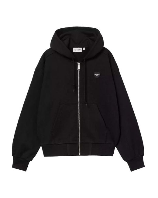 Sudadera con capucha y logo Carhartt de color Black