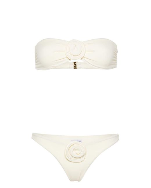 Bikini a fascia Vesna di LaRevêche in White