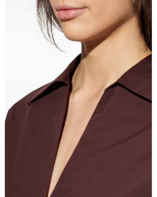 Samsøe & Samsøe Purple Sasully V-Neck Blouse