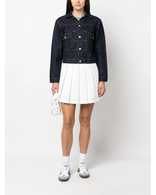 Levi's Blue Logo-Buttons Denim Jacket