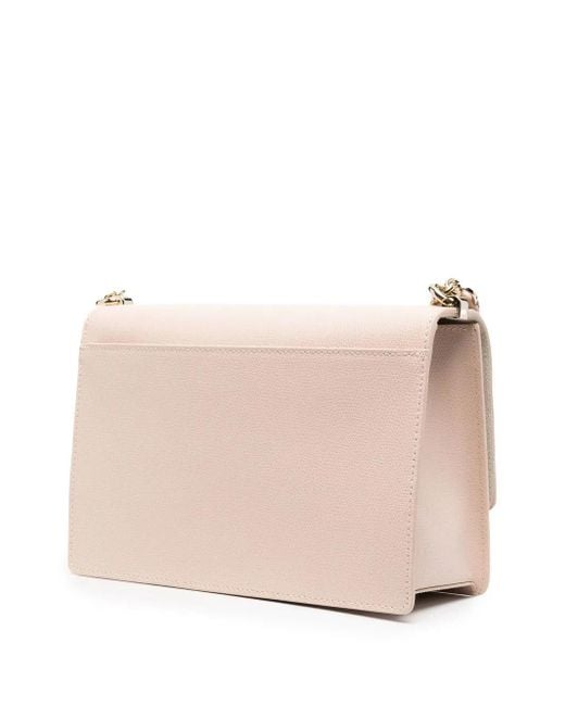 Furla Pink 1927 Logo Mini Crossbody Handbag