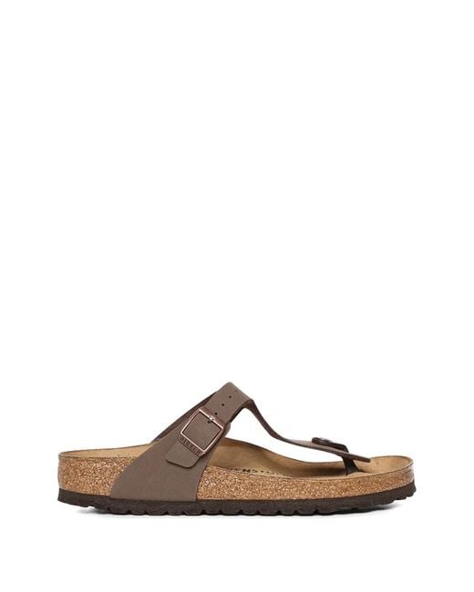 Birkenstock Brown Gizeh Buckle-Fastening Sandals