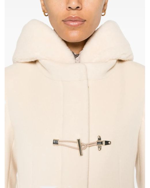 Fay Natural Toggle Coat